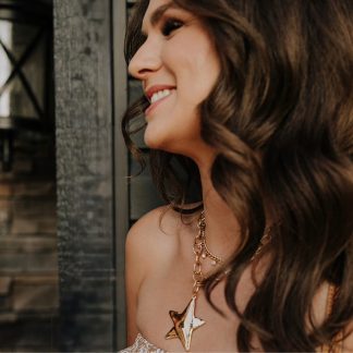 Gold Star Necklace