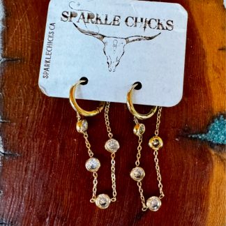 Golden Glam Earrings