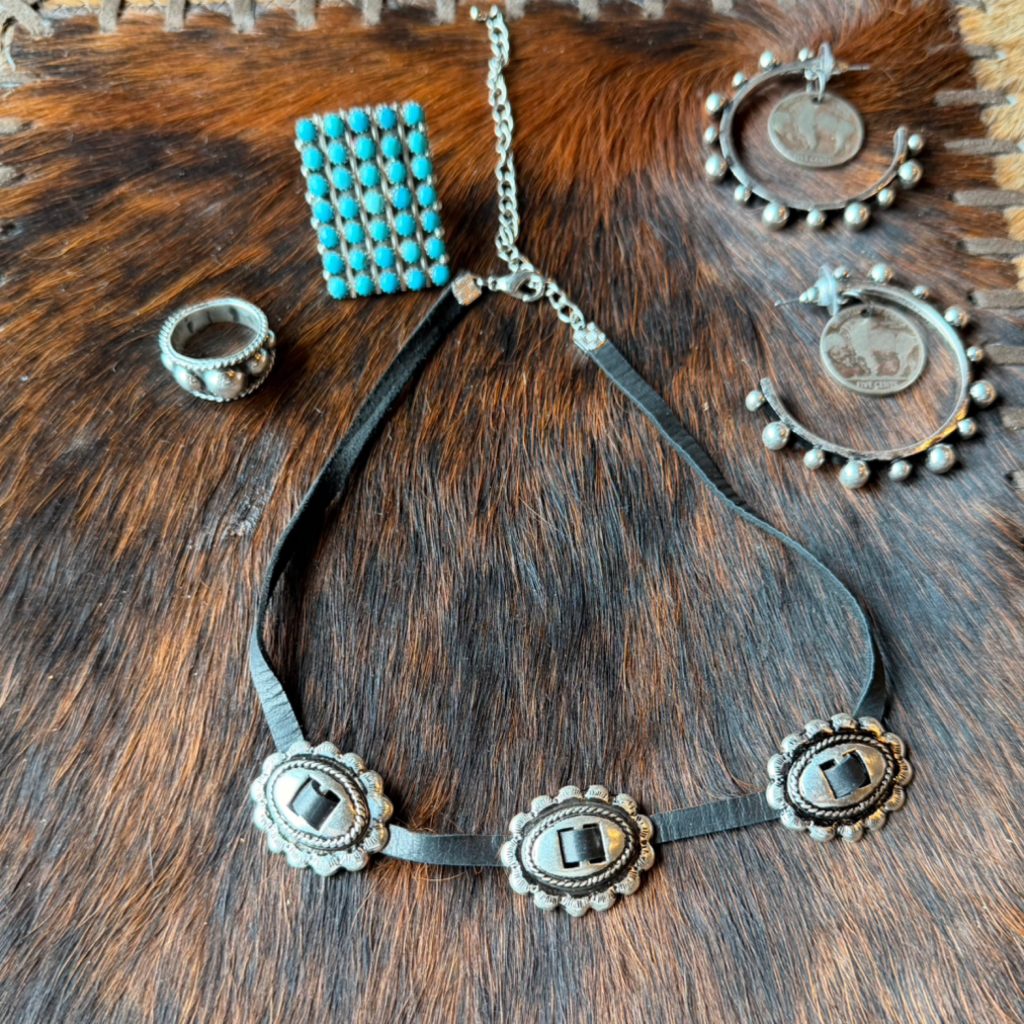 Concho Glam Black