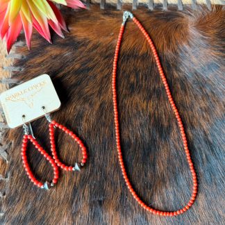 Mustang Sally Red Necklace
